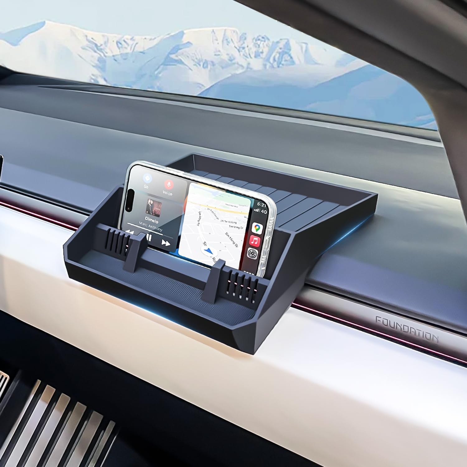 Custom Dash Box Cybertruck Dashboard Storage Box