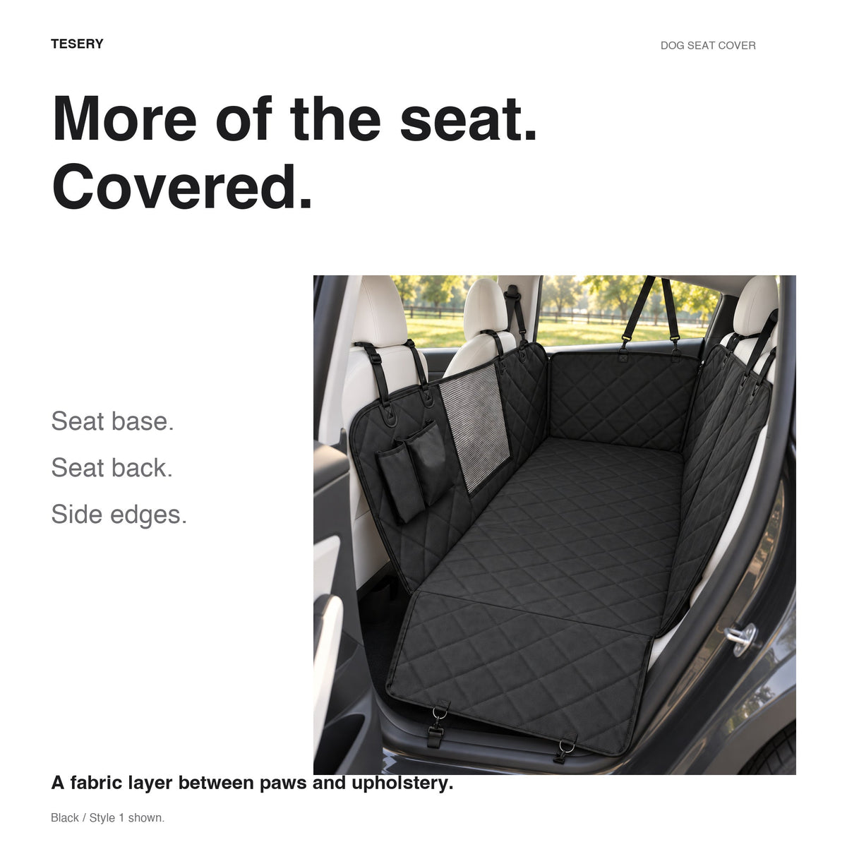 Dog Seat Cover for Tesla Model 3/Y/S/X/Cybertruck - Tesery Official Store