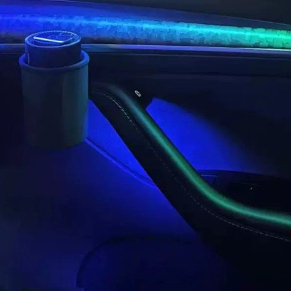 Door Handle Bowl Lights Ambient Lighting for Model 3 Highland & New Model Y - Tesery Official Store