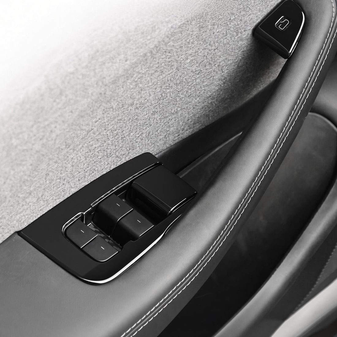 Door Lock Switch Cover Trim for Tesla Model Y Juniper & Model YL - Tesery Official Store
