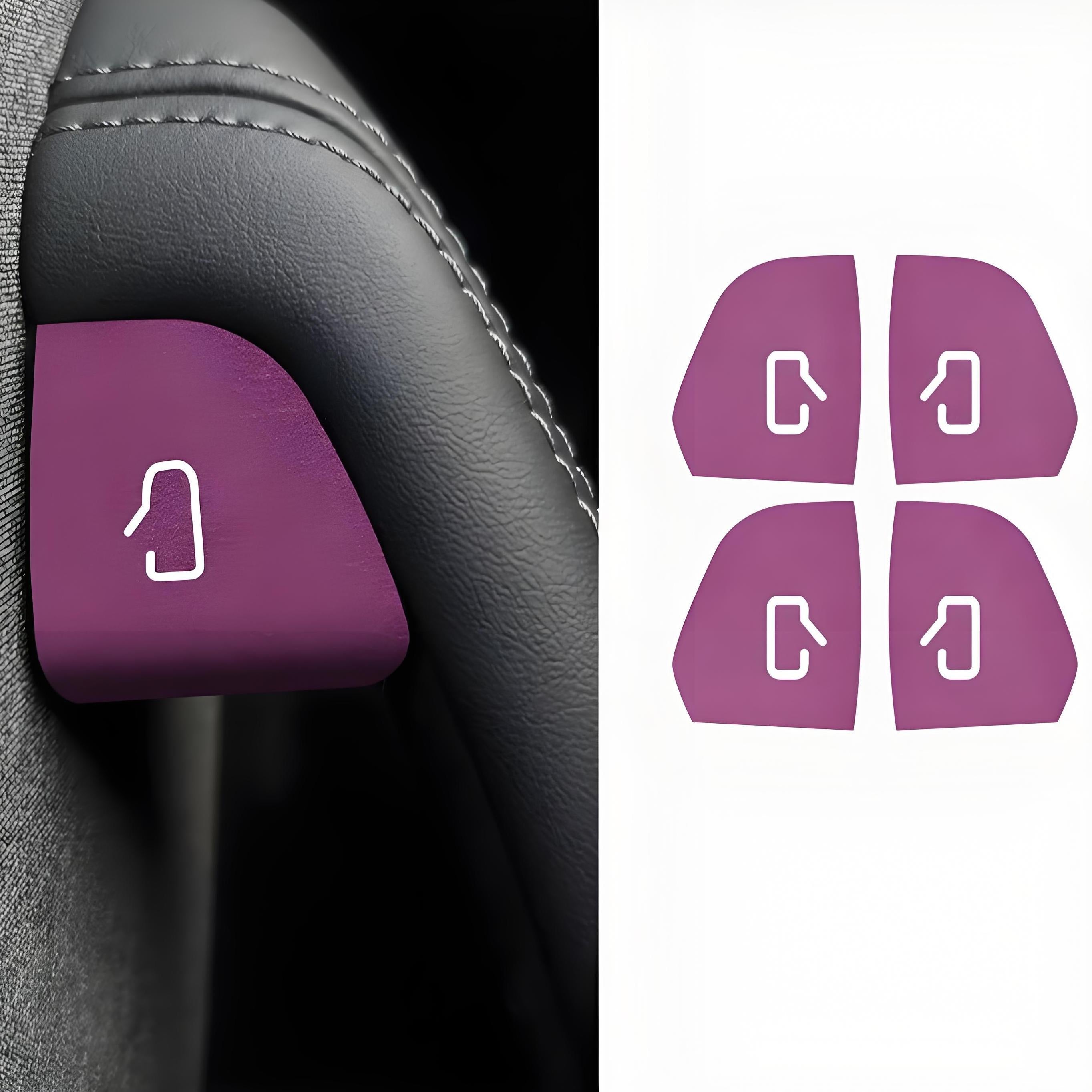 Model Y Juniper & Model 3 Highland Door Open Button Stickers – Stylish ...
