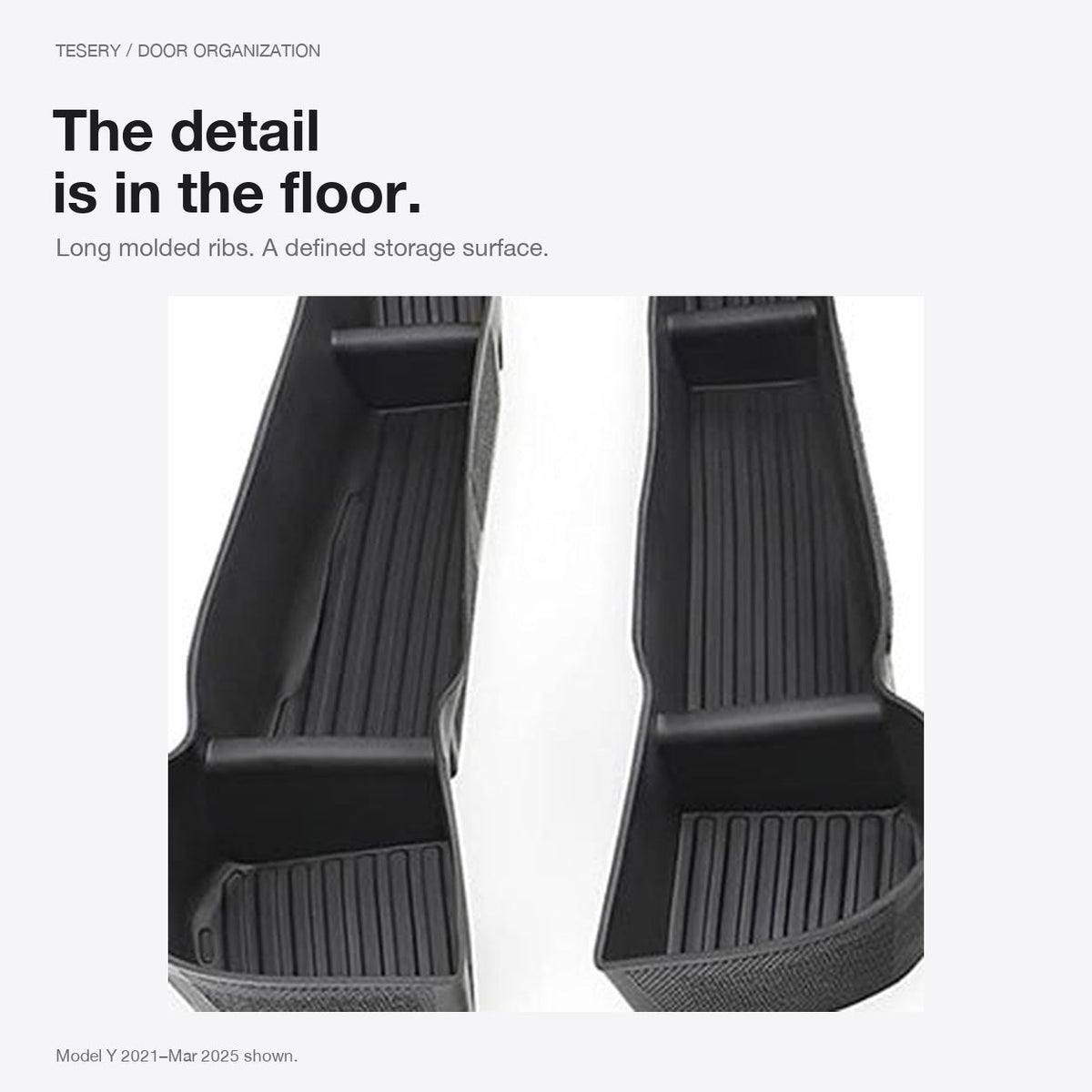 Door Side Organizer Tray for Tesla Model Y Juniper / Model YL - Tesery Official Store