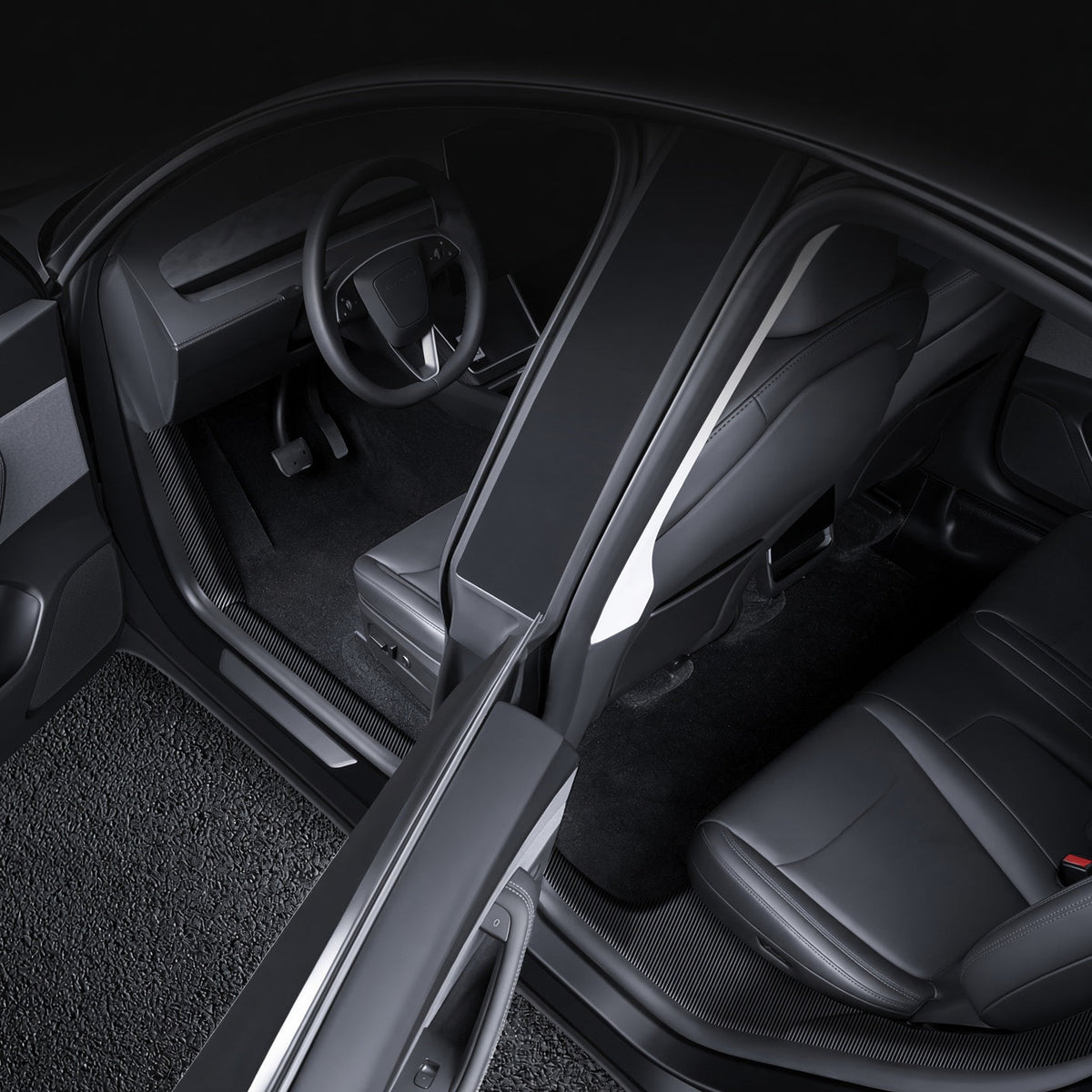 Door Sill Protector Front & Rear for Tesla Model Y / 3 - Tesery Official Store