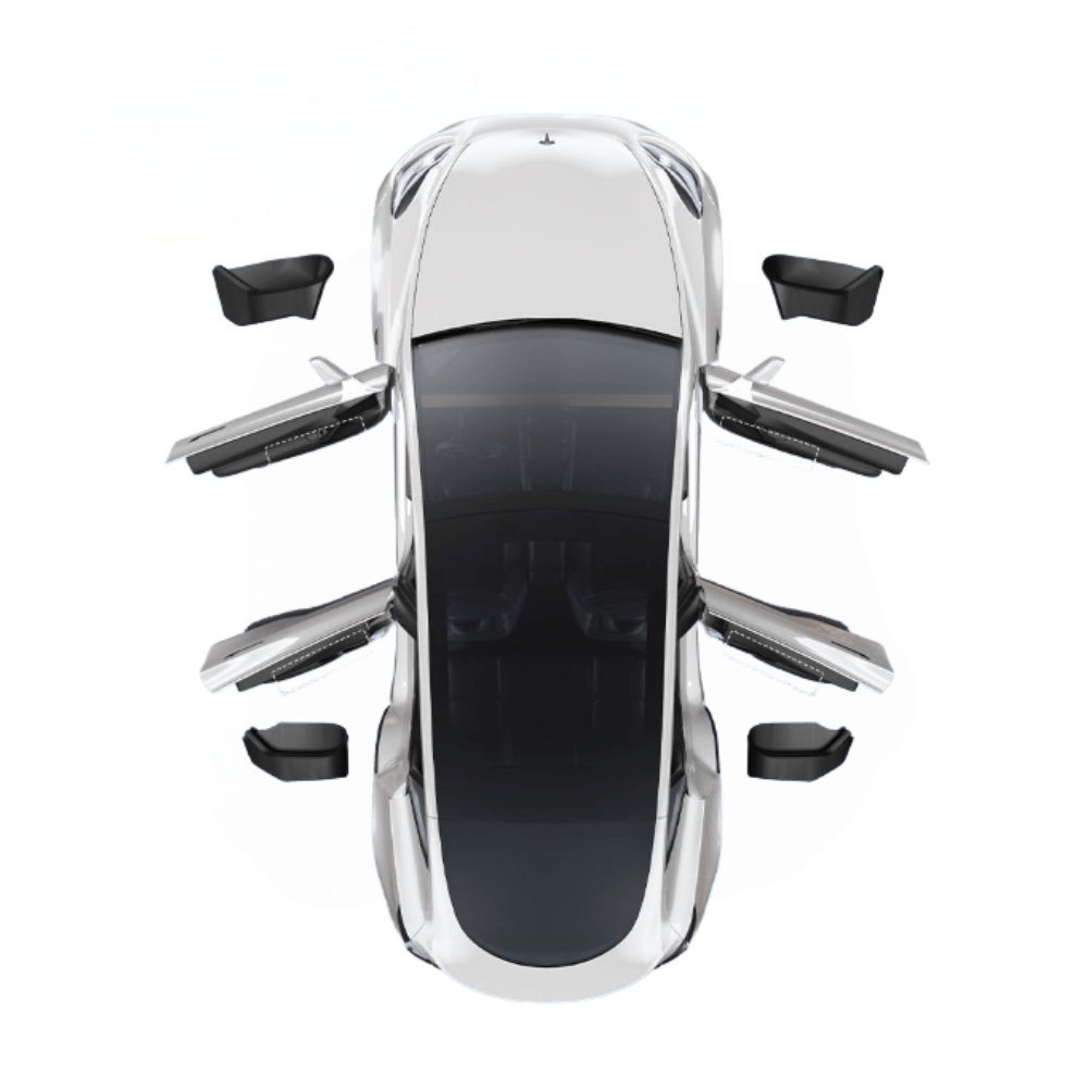 テスラ モデル3 ハイランド&モデルY ジュニパー用ドアポケット テスラ モデル3 ハイランド&モデルY ジュニパー用ドアポケット