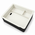 Double-Layer Center Armrest Storage Box for Model 3 Highland/Y Juniper | 3 Colors - Tesery Official Store