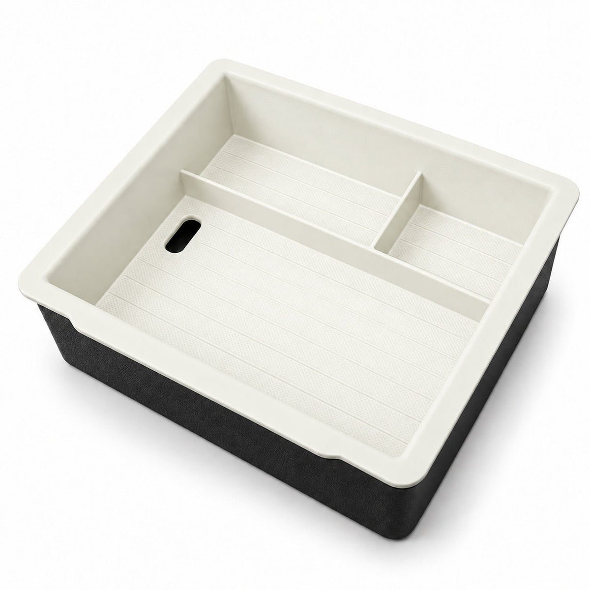 Double-Layer Center Armrest Storage Box for Model 3 Highland/Y Juniper | 3 Colors - Tesery Official Store