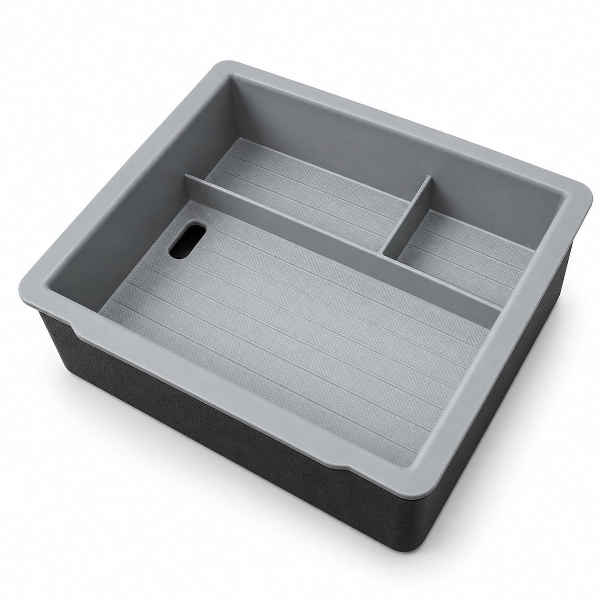 Double-Layer Center Armrest Storage Box for Model 3 Highland/Y Juniper | 3 Colors - Tesery Official Store