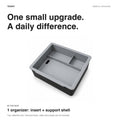 Double-Layer Center Armrest Storage Box for Model 3 Highland/Y Juniper | 3 Colors - Tesery Official Store