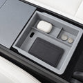 Double-Layer Center Armrest Storage Box for Model 3 Highland/Y Juniper | 3 Colors - Tesery Official Store