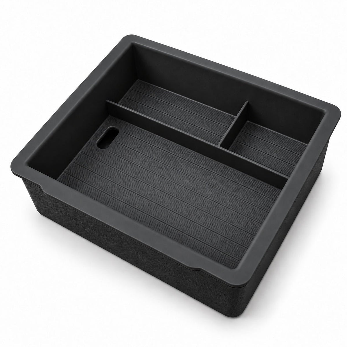 Double-Layer Center Armrest Storage Box for Model 3 Highland/Y Juniper | 3 Colors - Tesery Official Store
