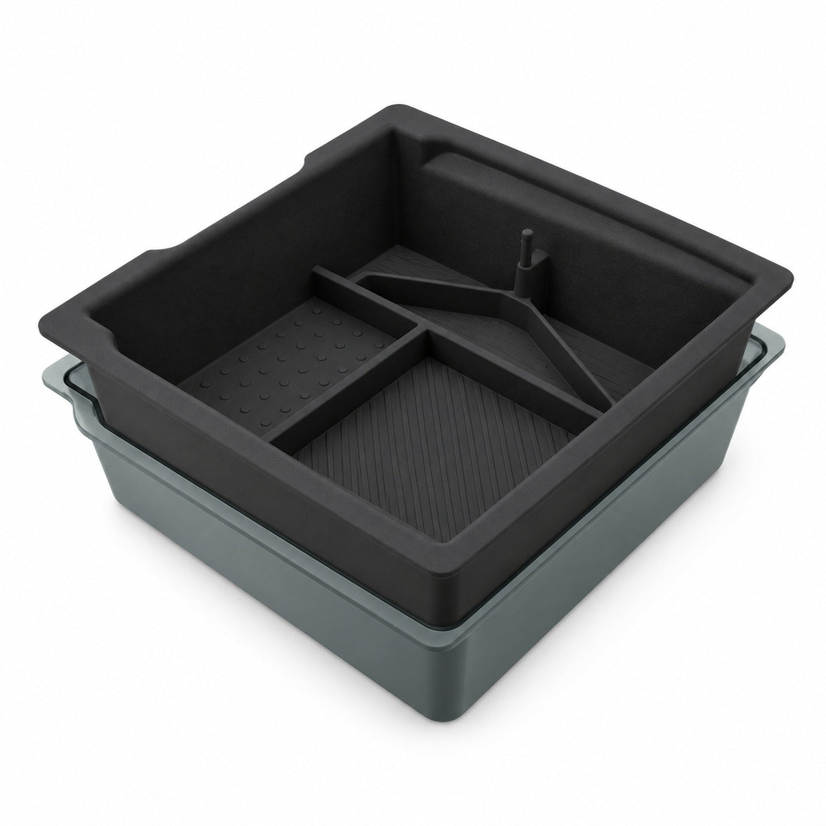 Double-Layer Center Console Tray for Model 3 Highland / Model Y Juniper / YL - Tesery Official Store