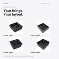 Double-Layer Center Console Tray for Model 3 Highland / Model Y Juniper / YL - Tesery Official Store