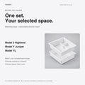 Double-Layer Center Console Tray for Model 3 Highland / Model Y Juniper / YL - Tesery Official Store