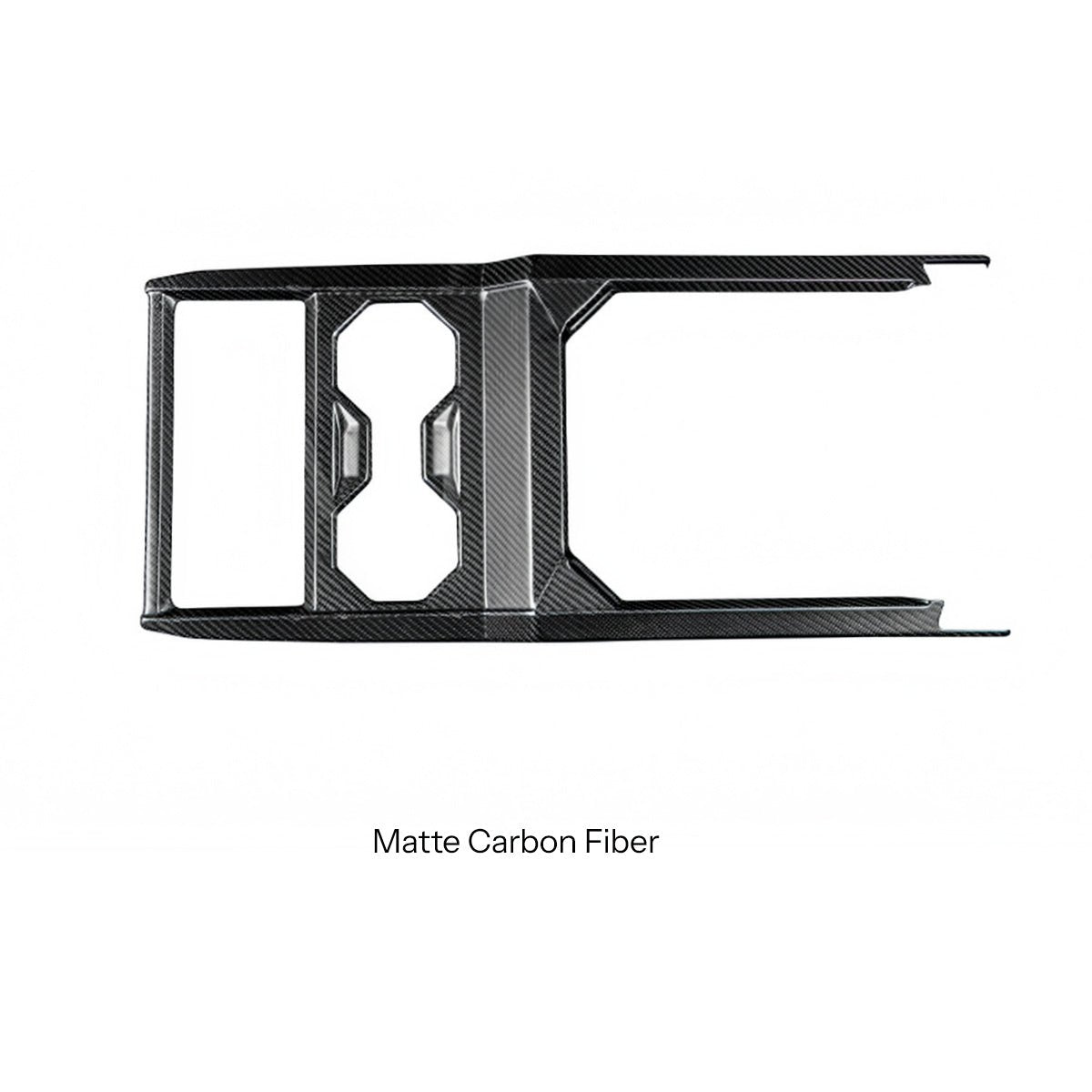Dry Carbon Fiber Center Console Cup Holder for Cybertruck - Tesery Official Store