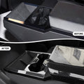 Dry Carbon Fiber Center Console Cup Holder for Cybertruck - Tesery Official Store