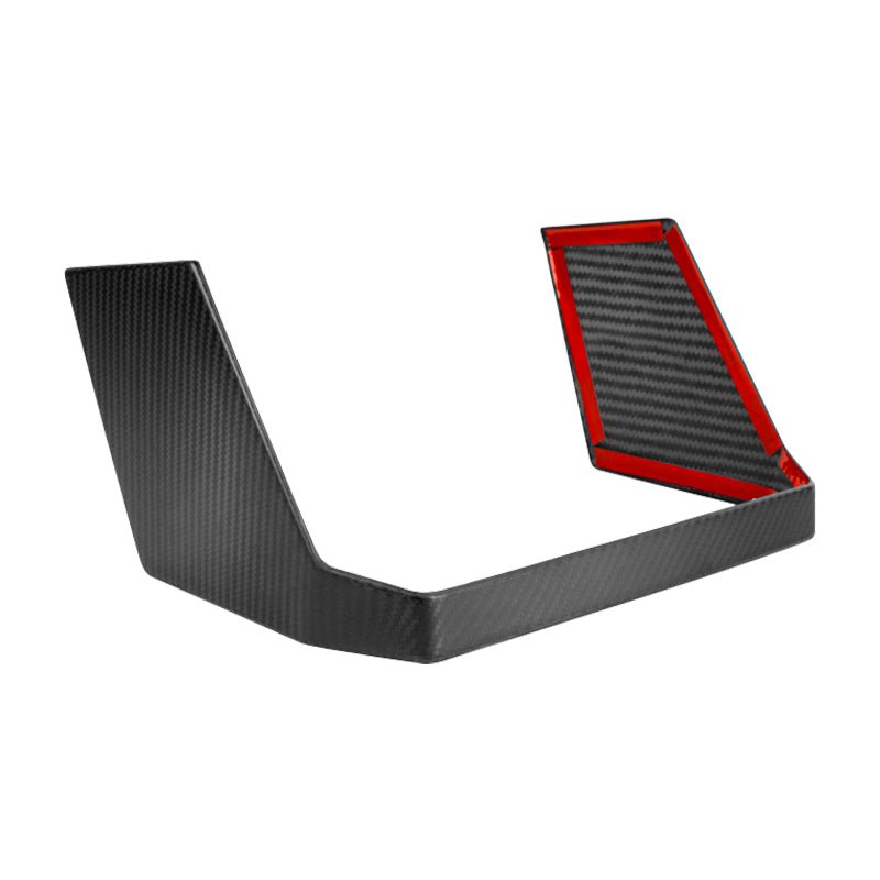 Cybertruck Dry Carbon Fiber Rear Screen Frame Cover / Frame Full Wrap