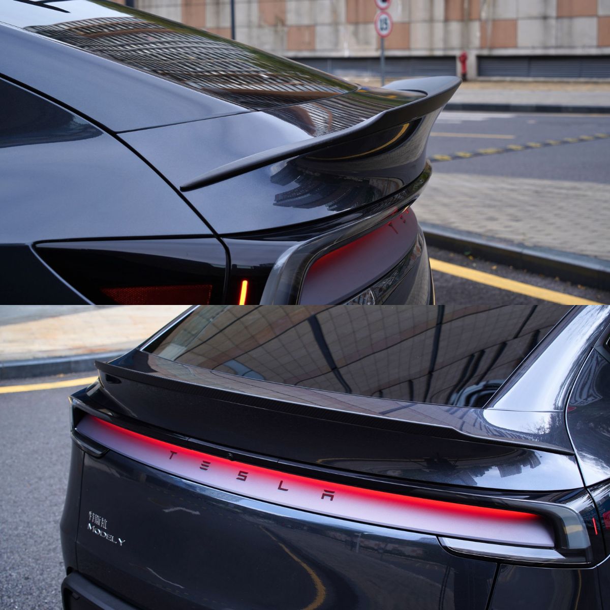 モデルY ジュニパー 2025年以降用 ドライカーボンファイバー リア