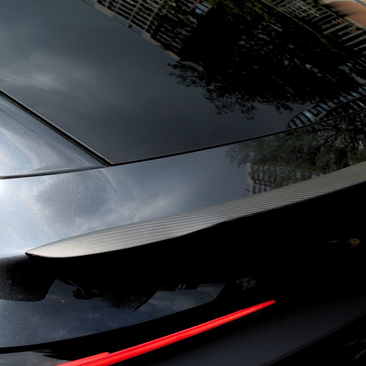 テスラ モデルY ジュニパー用ドライカーボンファイバースポイラー | TESERY