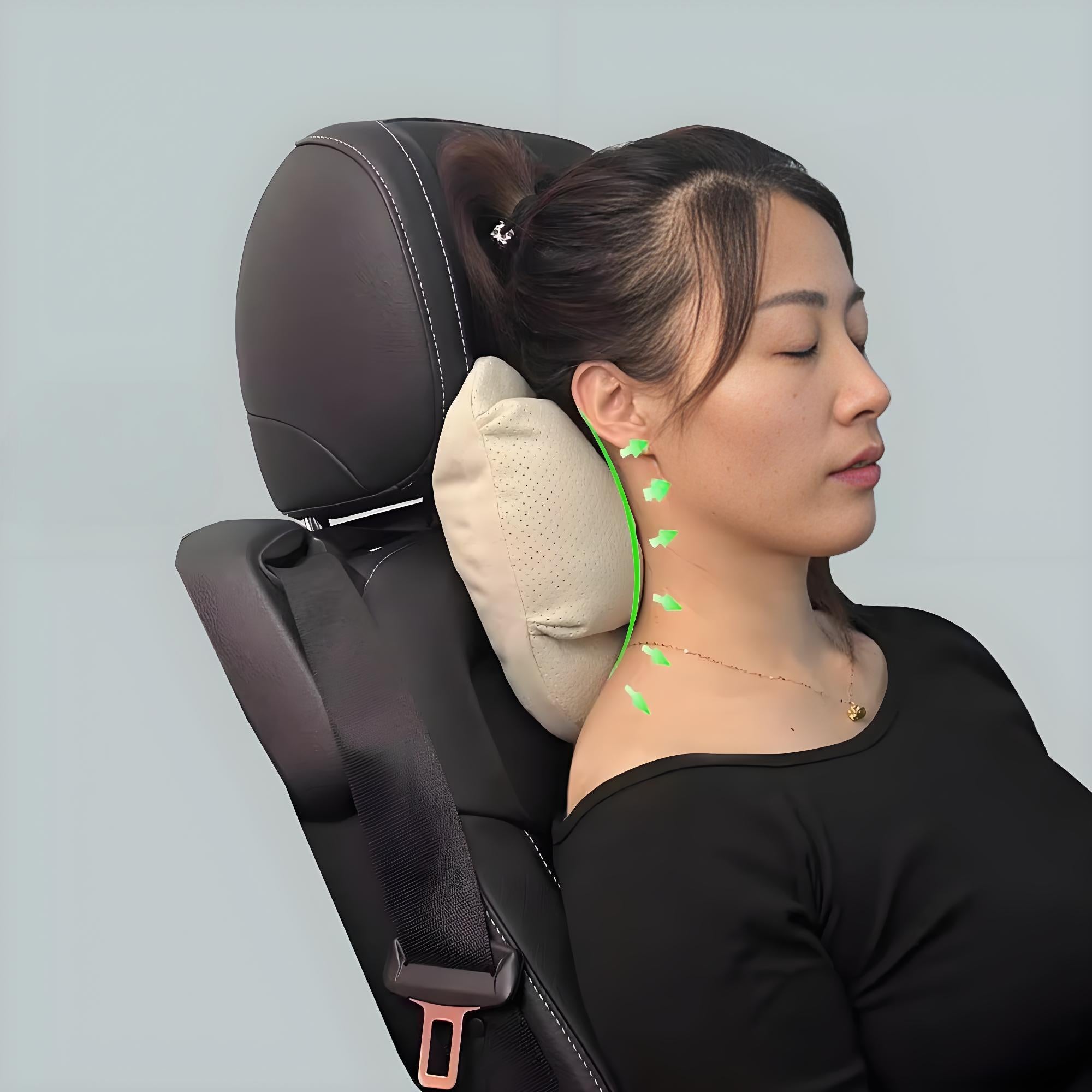 Model 3/Y/S/X Dual-Layer Pressure Relief Headrest