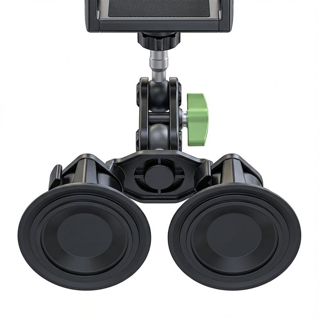 Dual - Suction Car Windowscreen Phone Mount | Navigation & Filming - Tesery Official Store