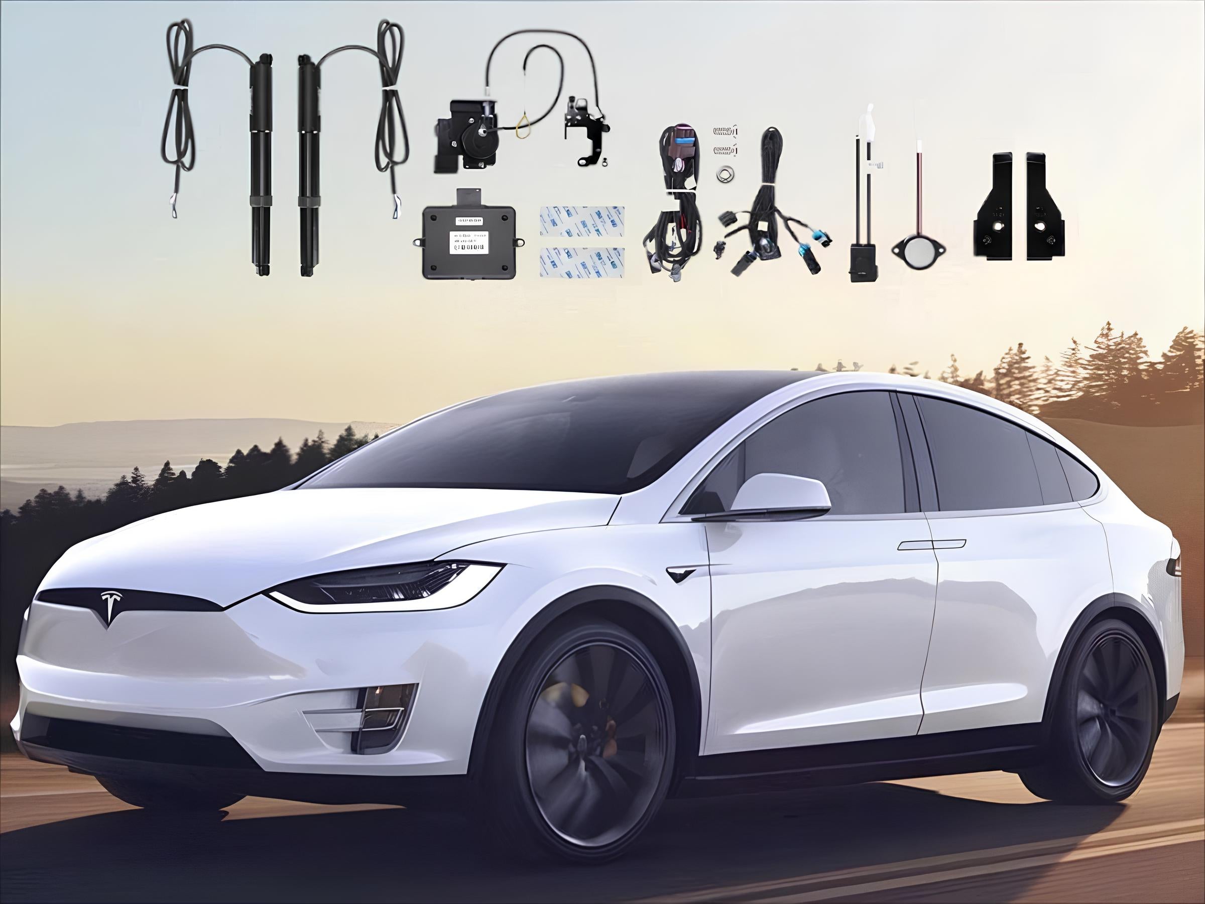 Electric Frunk System for Model X | Hands-Free Automatic Opener | TESE