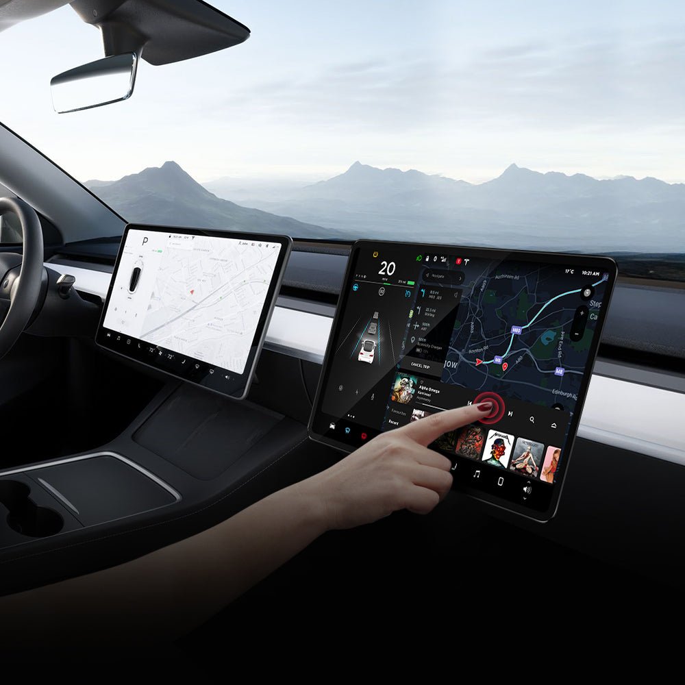 Tesla Entertainment Exclusive Passenger Entertainment Screen for Tesla Model 3 / Model Y