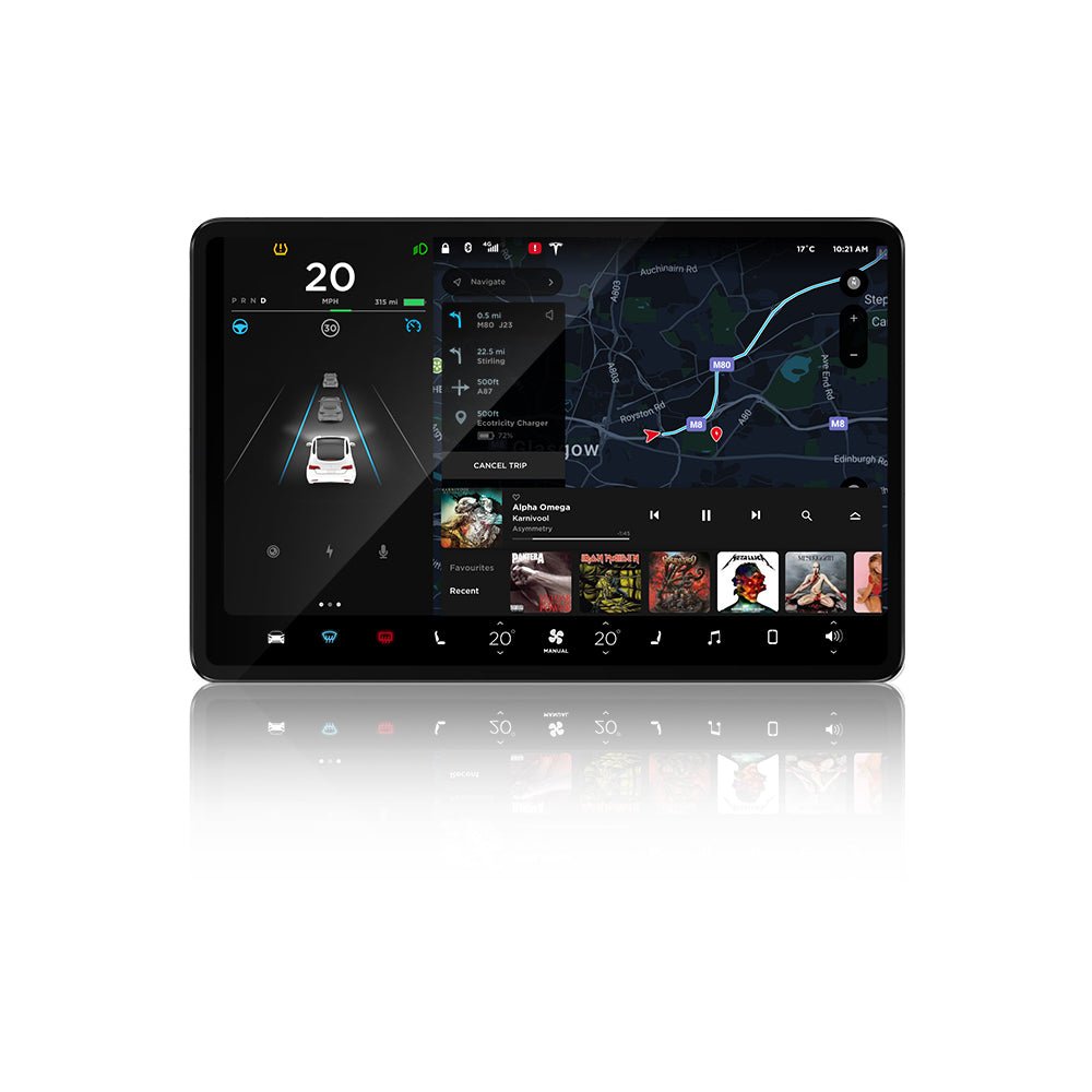 Screen For Models Exclusive Passenger Entertainment Screen for Tesla Model 3 / Model Y