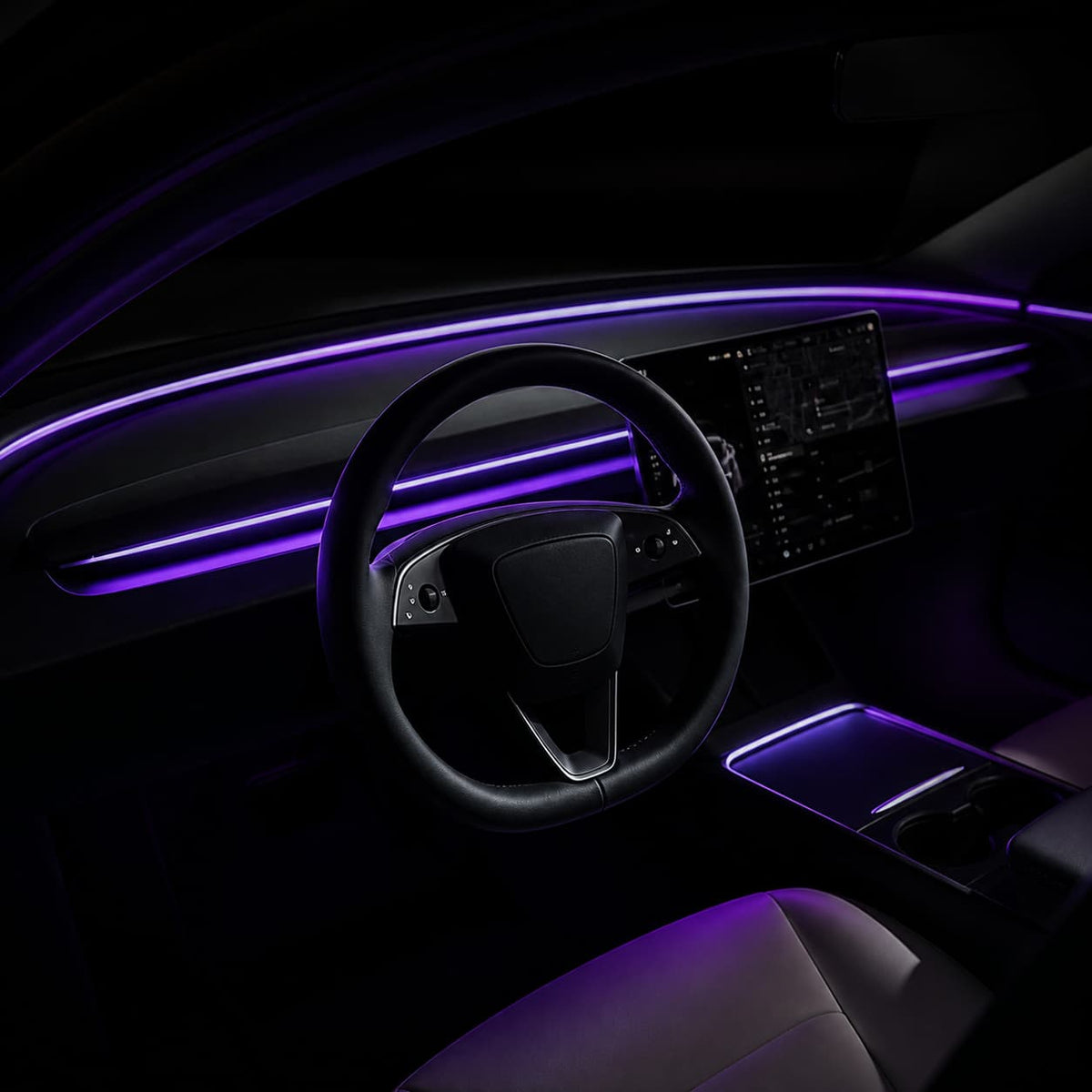 Factory-Sync RGB Ambient Light Kit for Model 3 Highland/ Y Juniper/ YL - Tesery Official Store