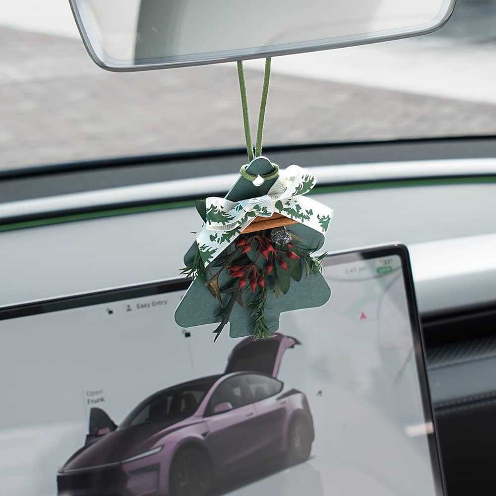 Festive Tesla丨Christmas Scent & Antler Ambient Light Set - Tesery Official Store