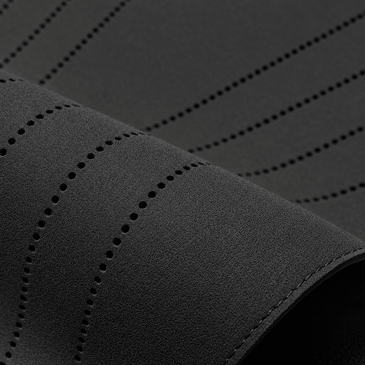 Flash Sale: Suede Seat Covers for Tesla Model Y Juniper (2025.3–Present) | Black and Orange - Tesery Official Store