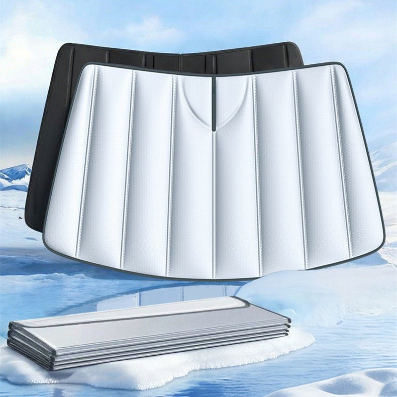 Foldable Front Windshield Sunshade for Model 3 & Model Y - Tesery Official Store