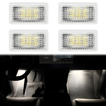 Footwell Ambient LED Light adequado para Tesla Model 3/Y/X/S (Pack of 4)