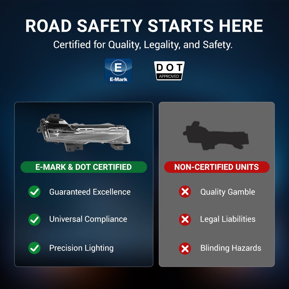 Front Bumper Fog Light Replacement for Model 3/Y - Tesery Official Store