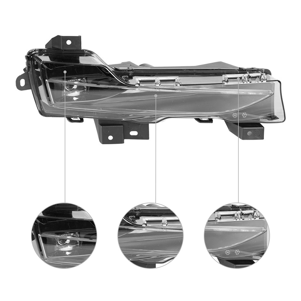 Front Bumper Fog Light Replacement for Model 3/Y - Tesery Official Store