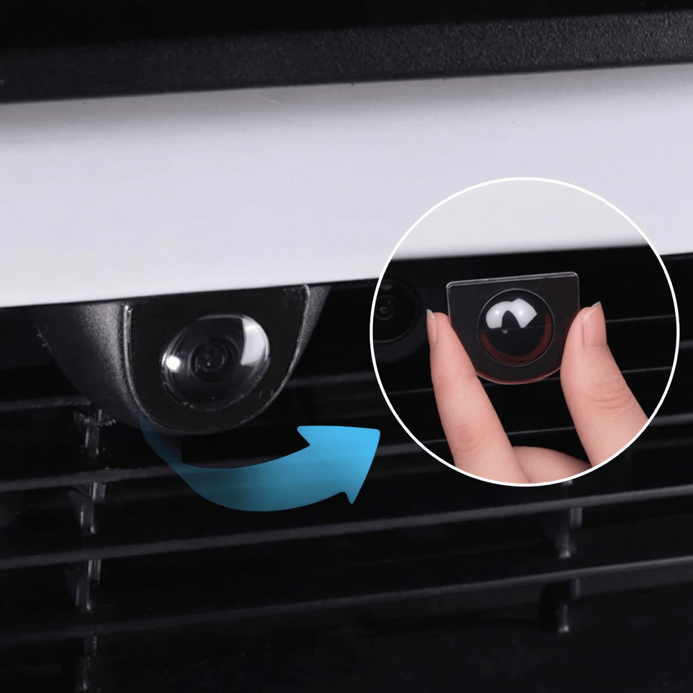Front & Rear Camera Lens Protective Covers for Model Y Juniper 2025.03+ | Protection & Anti - Glare Vision Guard - Tesery Official Store