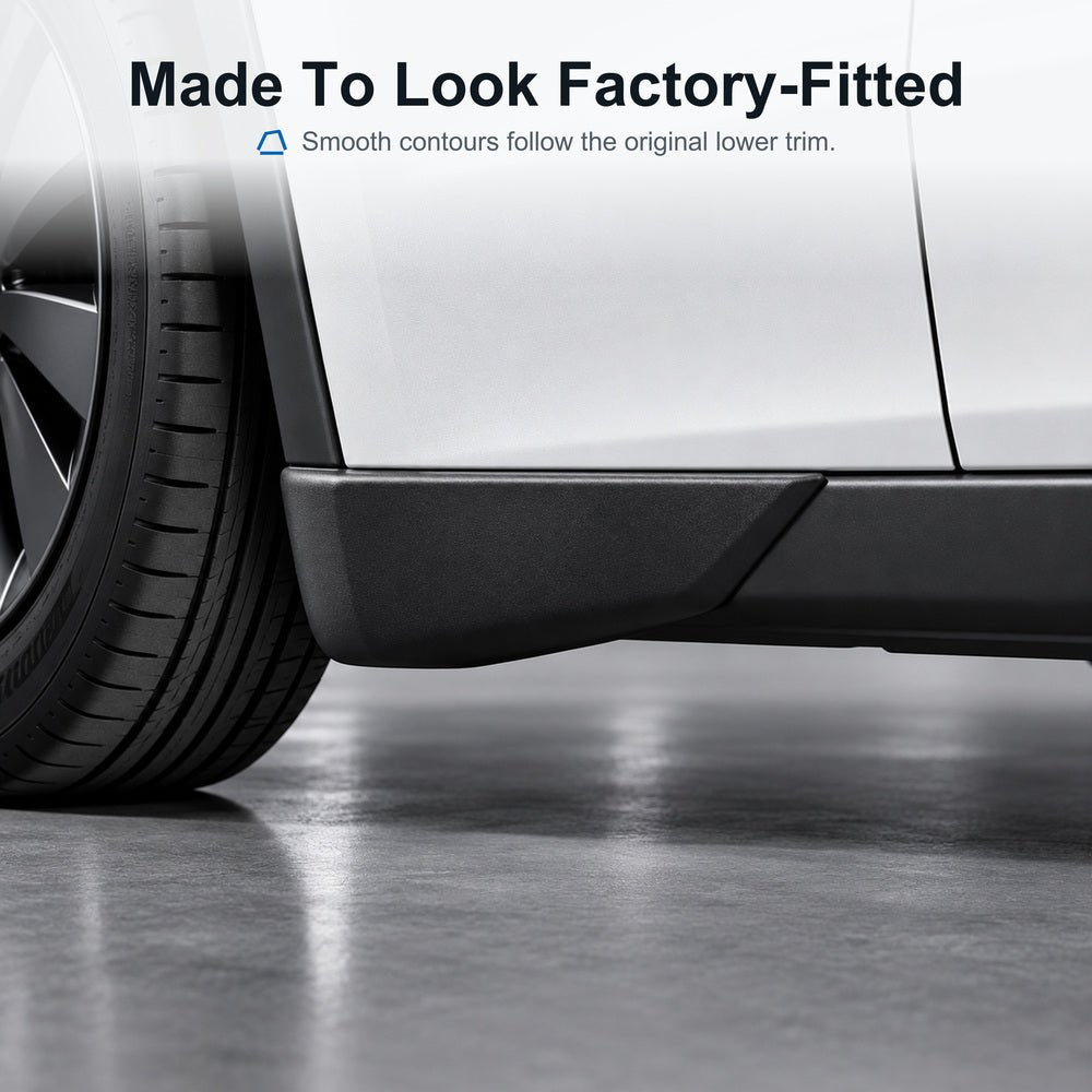 Front & Rear Mud Flap Corner Guards for Model Y Juniper / Model YL - Tesery Official Store