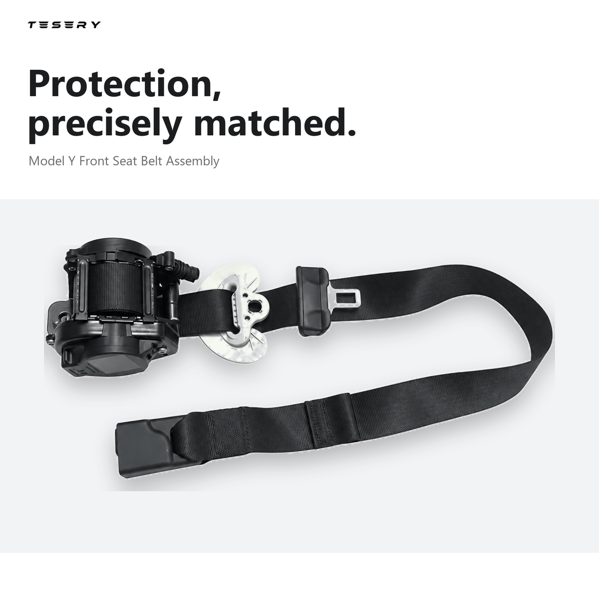 Front Seat Belt Assembly for Model Y (1493802-C1-D / 1493803-C1-D) - Tesery Official Store
