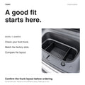 Front Trunk Partition Panel for Model Y Juniper - Tesery Official Store