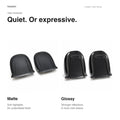 Full Back Seat Replacement for Model 3 / Y - Carbon Fiber Interior Mods - Tesery Official Store