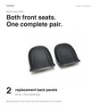Full Back Seat Replacement for Model 3 / Y - Carbon Fiber Interior Mods - Tesery Official Store