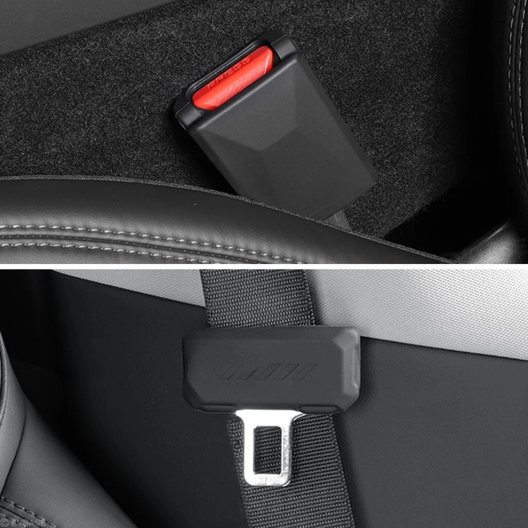 Full-Coverage Silicone Seat Belt Buckle Cover for Model Y Juniper / Model 3 Highland / Model YL - Tesery Official Store