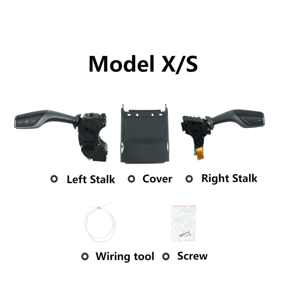 Gear Selector & Turn Signal Lever Stalk Upgrade Kit for Model 3 Highland & Model Y Juniper - Tesery Official Store