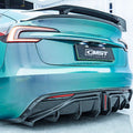 GT - Style Carbon Fiber Rear Spoiler Wing for Model 3 Highland - Tesery Official Store