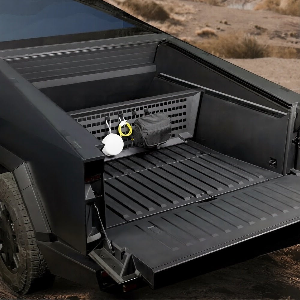 Heavy-Duty Molle Hooks for Cybertruck Vault – Cargo Divider | Tesery