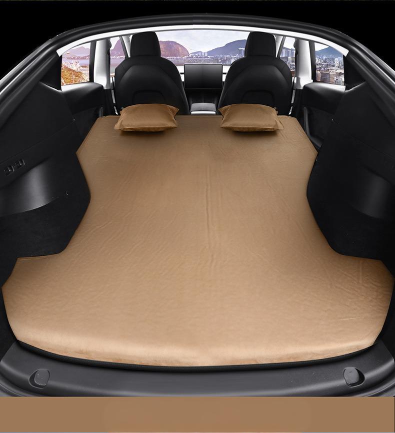 Model Y エアーマットレス Amazon.com : Self-Inflating Car Air Mattress for Tesla Model Y