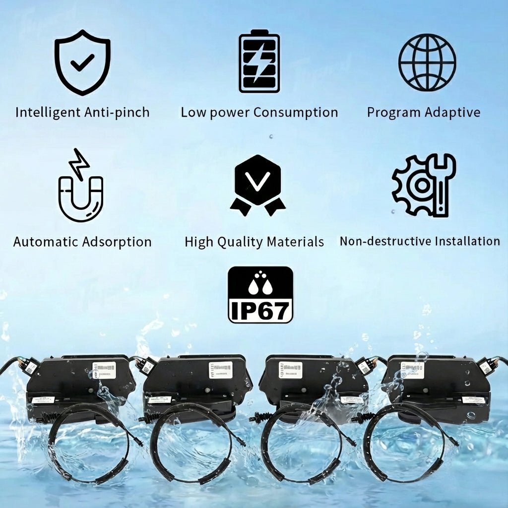 Integrated Dual - Motor Suction Soft - Close Door System for Tesla Model 3/Y - Tesery Official Store