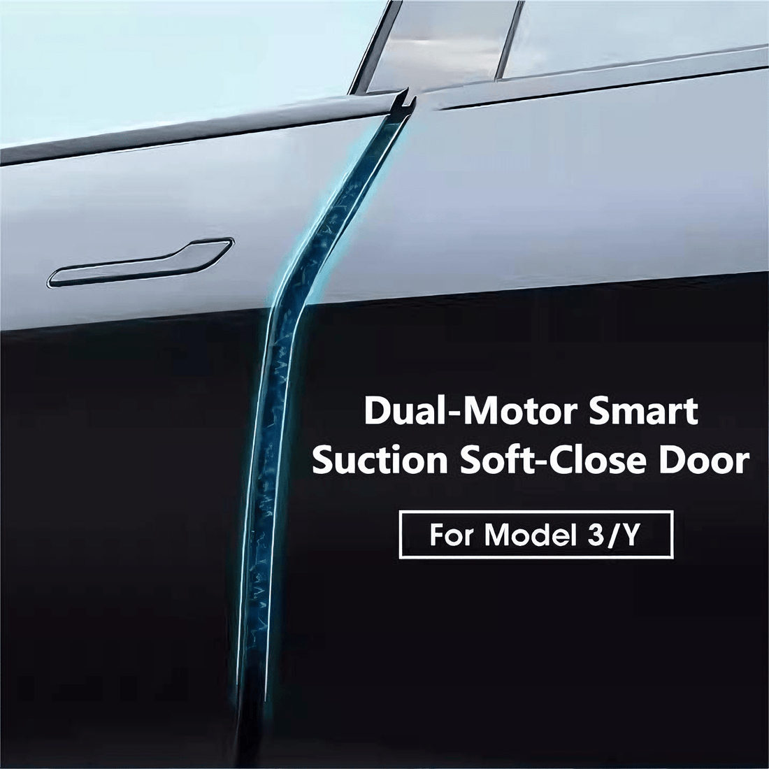 Integrated Dual - Motor Suction Soft - Close Door System for Tesla Model 3/Y - Tesery Official Store