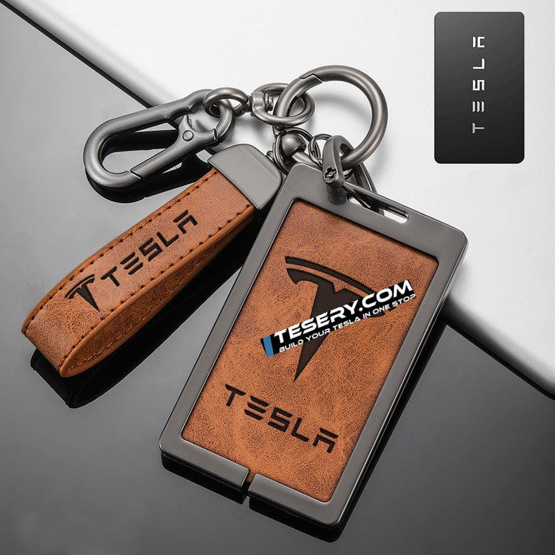 Shop Tesla Model 3 & Y Key Card Holders | Premium Material Cases