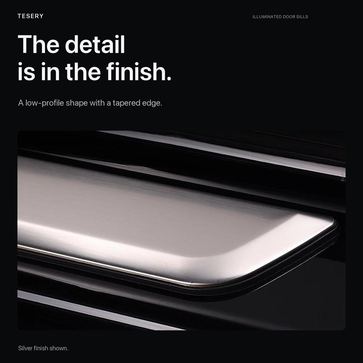 LED illuminated Welcome Pedal Door Sill Protector for Model Y / 3 | TESERY - Tesery Official Store