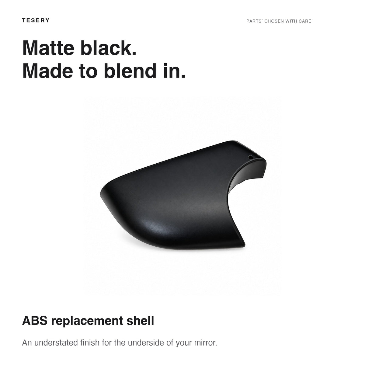 Lower Mirror Cover for Tesla Model Y / YL - Tesery Official Store